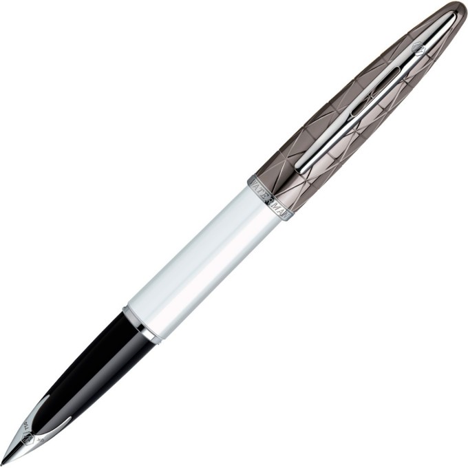 Перьевая ручка WATERMAN CARENE CONTEMPORARY WHITE ST, F S0944640 Перьевая ручка WATERMAN CARENE CONTEMPORARY WHITE ST, F S0944640