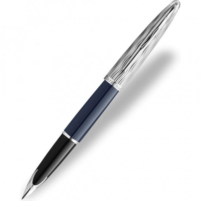 Перьевая ручка WATERMAN CARENE L`ESSENCE DU BLEU синий F золото 18K 2166343 Перьевая ручка WATERMAN CARENE L`ESSENCE DU BLEU синий F золото 18K 2166343