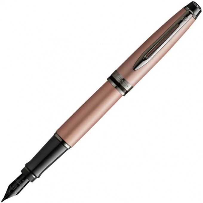 Перьевая ручка WATERMAN EXPERT DELUXE METALLIC ROSE GOLD RT с пером F, сталь 2119261 Перьевая ручка WATERMAN EXPERT DELUXE METALLIC ROSE GOLD RT с пером F, сталь 2119261