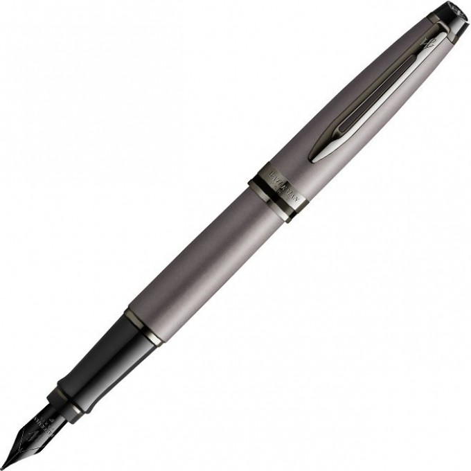 Перьевая ручка WATERMAN EXPERT DELUXE METALLIC SILVER RT с пером F, сталь CW2119253 Перьевая ручка WATERMAN EXPERT DELUXE METALLIC SILVER RT с пером F, сталь CW2119253