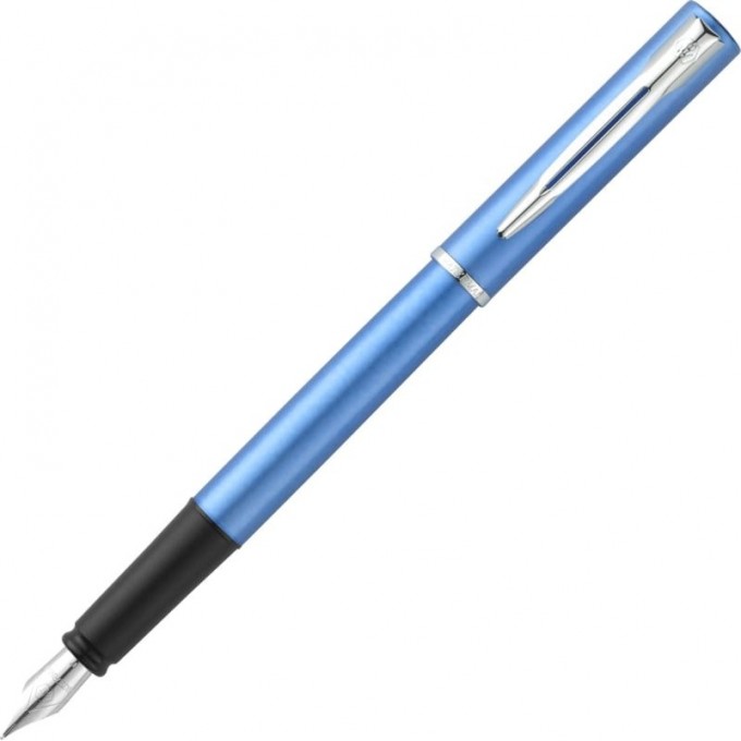 Перьевая ручка WATERMAN GRADUATE ALLURE BLUE F сталь нержавеющая CW2068195 Перьевая ручка WATERMAN GRADUATE ALLURE BLUE F сталь нержавеющая CW2068195