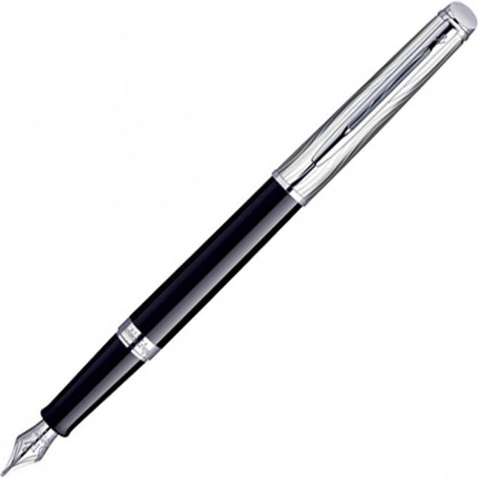Перьевая ручка WATERMAN HEMISPHERE DELUXE BLACK CT, F S0921090 Перьевая ручка WATERMAN HEMISPHERE DELUXE BLACK CT, F S0921090