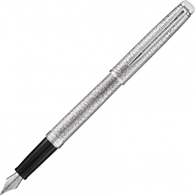 Перьевая ручка WATERMAN HEMISPHERE DELUXE CRACKED PATTERN CT, F 2042895 Перьевая ручка WATERMAN HEMISPHERE DELUXE CRACKED PATTERN CT, F 2042895
