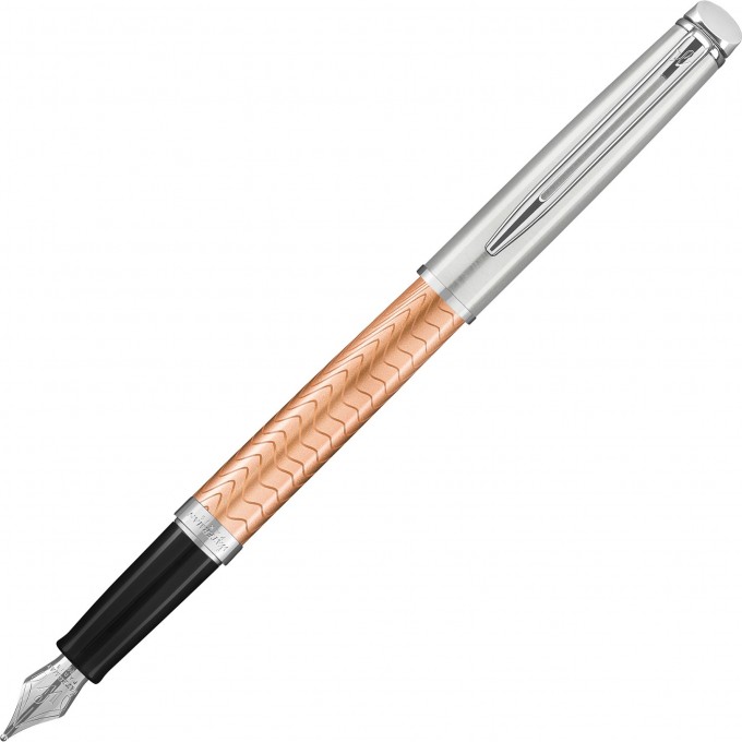 Перьевая ручка WATERMAN HEMISPHERE DELUXE ROSE WAVE CT, F 2043233 Перьевая ручка WATERMAN HEMISPHERE DELUXE ROSE WAVE CT, F 2043233