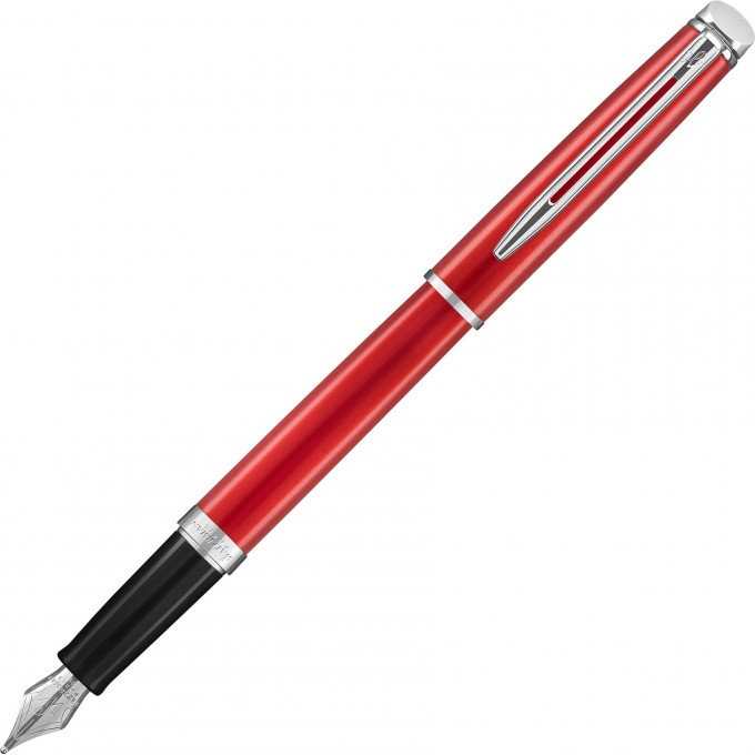 Перьевая ручка WATERMAN HEMISPHERE ESSENTIAL COMET RED CT, F 2043212 Перьевая ручка WATERMAN HEMISPHERE ESSENTIAL COMET RED CT, F 2043212