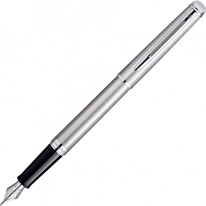 Перьевая ручка WATERMAN HEMISPHERE ESSENTIAL STAINLESS STEEL CT, F S0920410 Перьевая ручка WATERMAN HEMISPHERE ESSENTIAL STAINLESS STEEL CT, F S0920410