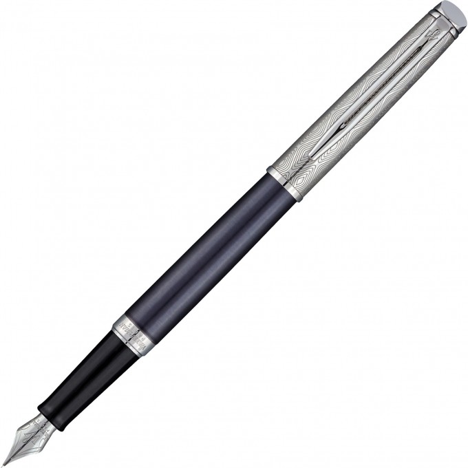 Перьевая ручка WATERMAN HEMISPHERE LA COLLECTION PRIVEE SAPHIR NOCTURNE, F 1971677 Перьевая ручка WATERMAN HEMISPHERE LA COLLECTION PRIVEE SAPHIR NOCTURNE, F 1971677
