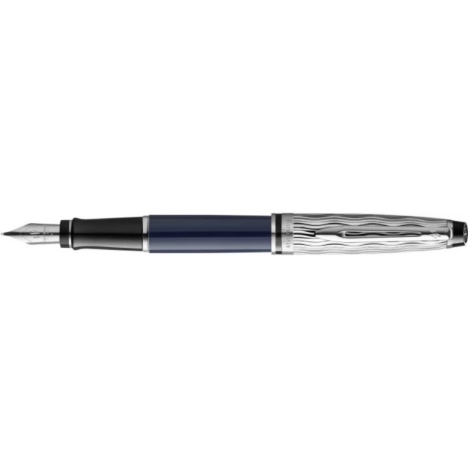 Перьевая ручка WATERMAN HEMISPHERE L`ESSENCE DU BLEU CT F, сталь, синий CW2166467 Перьевая ручка WATERMAN HEMISPHERE L`ESSENCE DU BLEU CT F, сталь, синий CW2166467