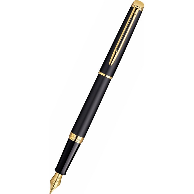 Перьевая ручка WATERMAN HEMISPHERE MATTBLACK GT перо F CWS0920710 Перьевая ручка WATERMAN HEMISPHERE MATTBLACK GT перо F CWS0920710