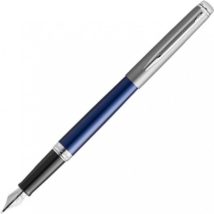 Перьевая ручка WATERMAN HEMISPHERE MATTE SS Blue CT с пером F 2146616 Перьевая ручка WATERMAN HEMISPHERE MATTE SS Blue CT с пером F 2146616