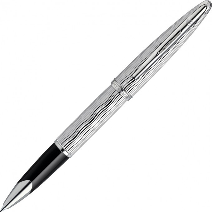 Роллерная ручка WATERMAN CARENE ESSENTIAL SILVER ST, F S0909870 Роллерная ручка WATERMAN CARENE ESSENTIAL SILVER ST, F S0909870