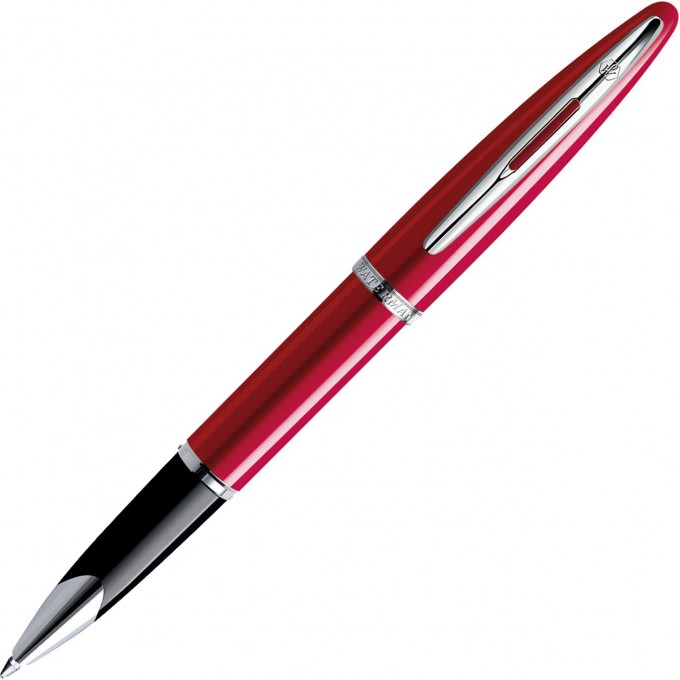 Роллерная ручка WATERMAN CARENE GLOSSY RED LACQUER ST, F S0839610 Роллерная ручка WATERMAN CARENE GLOSSY RED LACQUER ST, F S0839610