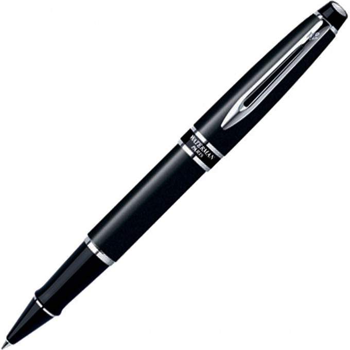 Роллерная ручка WATERMAN EXPERT MATTE BLACK CT, F S0701320 Роллерная ручка WATERMAN EXPERT MATTE BLACK CT, F S0701320