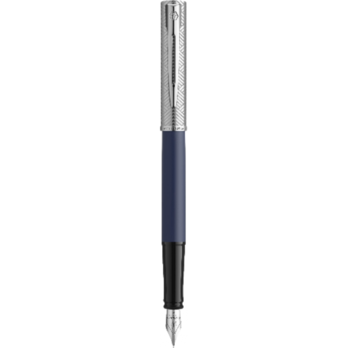 Ручка перьевая WATERMAN GRADUATE ALLURE DELUXE синий F сталь нержавеющая 2174469 Ручка перьевая WATERMAN GRADUATE ALLURE DELUXE синий F сталь нержавеющая 2174469