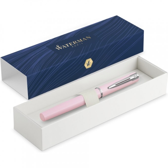 Ручка перьевая WATERMAN GRADUATE ALLURE PASTEL COLORS () MACARON PINK LACQUER F сталь нержавеющая 2105225 Ручка перьевая WATERMAN GRADUATE ALLURE PASTEL COLORS () MACARON PINK LACQUER F сталь нержавеющая 2105225