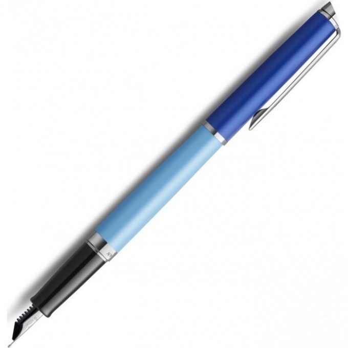 Ручка перьевая WATERMAN HEMISPHERE COLOUR BLOCKING () Blue CT F сталь нержавеющая 2179924 Ручка перьевая WATERMAN HEMISPHERE COLOUR BLOCKING () Blue CT F сталь нержавеющая 2179924