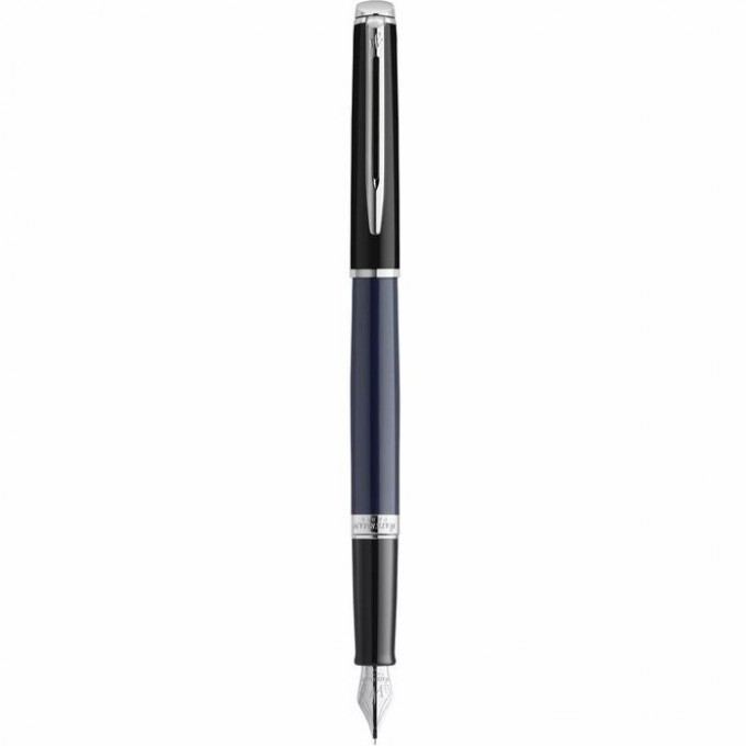 Ручка перьевая WATERMAN HEMISPHERE COLOUR BLOCKING () черн/синий F сталь нержавеющая 2202847 Ручка перьевая WATERMAN HEMISPHERE COLOUR BLOCKING () черн/синий F сталь нержавеющая 2202847