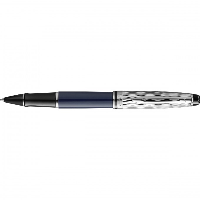Ручка роллер WATERMAN EXPERT L`ESSENCE DU BLEU () LaqBlue CT F черн. черн. подар.кор. CW2166429 Ручка роллер WATERMAN EXPERT L`ESSENCE DU BLEU () LaqBlue CT F черн. черн. подар.кор. CW2166429