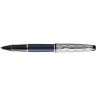 Ручка роллер WATERMAN EXPERT L`ESSENCE DU BLEU () LaqBlue CT F черн. черн. подар.кор. CW2166429
